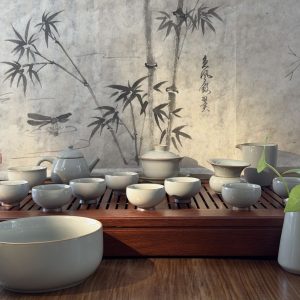 Ru-style Porcelain Tea Set 现代汝瓷茶器礼盒